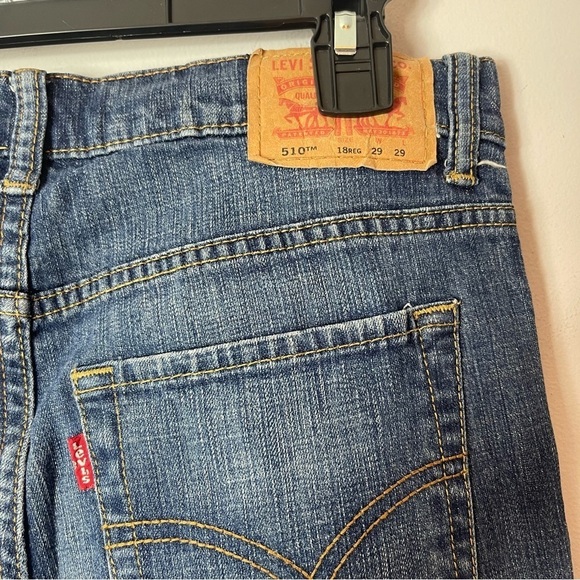 Levi’s 510 Skinny DIY Raw Hem 18R - Picture 9 of 9